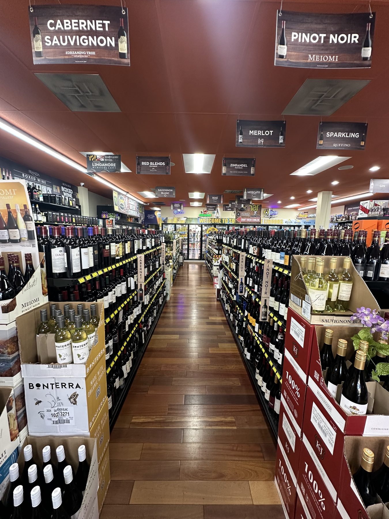 Wine selection